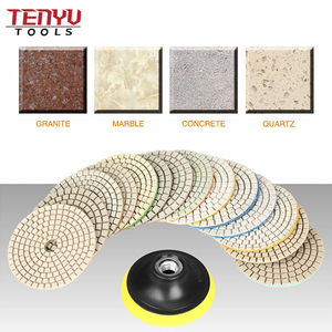 Tampons de <span class=keywords><strong>polissage</strong></span> diamantés de 4 pouces <span class=keywords><strong>Kit</strong></span> de tampons de <span class=keywords><strong>polissage</strong></span> pour granit, marbre, béton, comptoir, <span class=keywords><strong>polissage</strong></span> au quartz. - Product Image 6