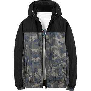 Blouson réversible personnalisé avec logo, imperméable, coupe-vent, respirant, veste d'hiver pour homme, veste de haute qualité pour homme - Product Image 1