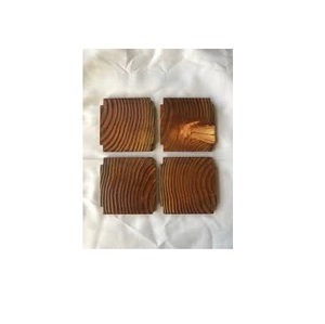 High Quality Custom Hexagonal Wood Brown Coasters Different Design Hotel Use <b>Round</b> Square <b>Mats</b> & Pads From India Export Ready - Product Image 4