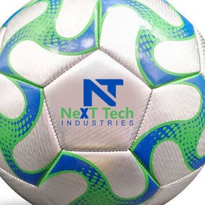 Balón de entrenamiento de fútbol Material de PU para fines de entrenamiento con diseño personalizado y logotipo personalizado de Next Tech Industries - Product Image 2