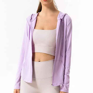 Sweats à capuche épais en polaire douce avec cordon de serrage Sweat à capuche court zippé pour femme Vêtements d'extérieur décontractés à manches longues Grande taille Sweats à capuche zippés - Product Image 5