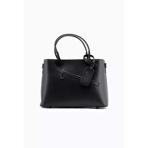 Bolso de Mano Estructurado de Lujo en Cuero Ruga Genuino con Cierre de Cremallera - Hecho en Italia - Art. 25387 - Product Image 1