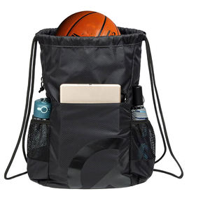 Sac à dos de haute qualité personnalisé en polyester avec fermeture éclair et fermoir, décontracté, sport, utilisation en extérieur, imperméable, doublure en lin, unisexe - Product Image 1