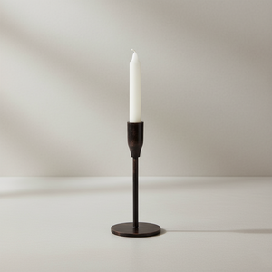 Candelabro Cónico Negro de Lujo Hecho a Mano, Decoración de Mesa de Metal, Iluminación Elegante para el Hogar, Hoteles y Fiestas, Suministro al por Mayor - Product Image 1