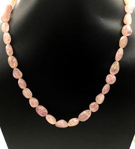 ลูกปัดโมร์แกนไนต์ธรรมชาติแกะสลัก สำหรับทำเครื่องประดับอัญมณี สร้อยคอ - Product Image 4