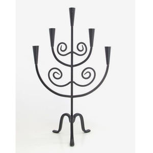 Conjunto de 2 Metal Pilar vela - Product Image 2