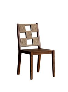 Sillas de comedor hechas de madera de teca antigua de calidad, con acabado impecable y suave, a precio económico. - Product Image 2