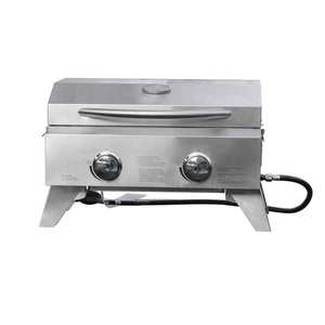 Parrilla Portátil de Acero Inoxidable Hyxion de <span class=keywords><strong>2</strong></span> Quemadores - Product Image 5