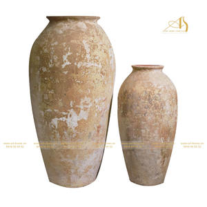 PRODUIT CHAUD ART-HOME CÉRAMIQUE ROCHE MODERNE JAUNE AN606H132 ARTISANAT POTS DE JARDIN PLANTEURS MAISON CÉRAMIQUE - Product Image 5