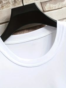 เสื้อยืดคอกลมแขนสั้นสำหรับผู้หญิงและผู้ชายเสื้อยืดผ้าฝ้าย100% โอเวอร์ไซส์ลายกราฟิกสีดำโอเวอร์ไซส์ออกแบบได้ตามต้องการ - Product Image 6