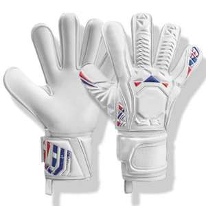Gants de gardien de but professionnels pour hommes, uniformes, antidérapants, en latex 4 mm, gants de gardien de but de football avec protection des doigts, entraînement - Product Image 4