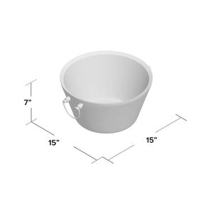 Design moderne seau à glace en métal vin bière bouteille refroidisseur seau de stockage pour la maison bar restaurant hôtel refroidisseur glace boisson bac - Product Image 4