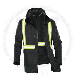 เสื้อกั๊กสะท้อนแสงสำหรับผู้ชายชุดรักษาความปลอดภัยสำหรับกิจกรรมกลางแจ้งโลโก้ตามสั่ง - Product Image 5