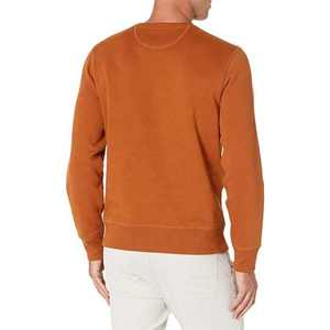 เสื้อสเวตเชิ้ตคอกลมผู้ชายสีพื้นแบบขายส่ง OEM ปรับแต่งได้ - เสื้อแขนยาวลำลองน้ำหนักเบาสำหรับฤดูหนาว ไซส์ใหญ่ รับสกรีนโลโก้ - Product Image 3