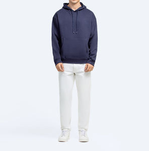 เสื้อสเวตเตอร์สวมหัวมีฮู้ดแบบลำลองเปิดไหล่มีฮู้ดเสื้อผ้าแนวสตรีทพิมพ์ลายกราฟิกขนาดใหญ่สำหรับฤดูหนาวขายส่งโลโก้ - Product Image 6