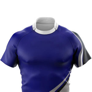 Nouveau design Maillot de rugby respirant à séchage rapide par sublimation pour adultes unisexe à manches courtes de qualité supérieure - Product Image 4