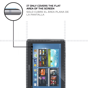 ฟิล์มกันรอยหน้าจอ ANTISHOCK สำหรับแท็บเล็ตซัมซุง โน้ต 101 N8010 - Product Image 4