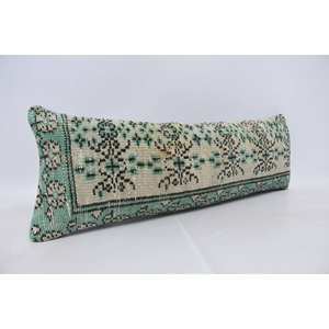 พรม Kantha ขนสัตว์สีเบจสไตล์โบฮีเมียน12X36นิ้วทอลายวินเทจ - Product Image 3