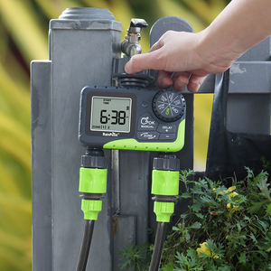 <span class=keywords><strong>Minuterie</strong></span> d'arrosage de tuyau 2 zones <span class=keywords><strong>Minuterie</strong></span> d'arrosage de jardin numérique pour l'irrigation automatique du jardin - Product Image 5