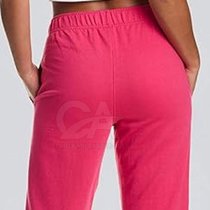 Pantalons pour femmes de la meilleure qualité 100% coton Vêtements de plein air Taille sur mesure Pantalons pour femmes conçus par OEM - Product Image 4