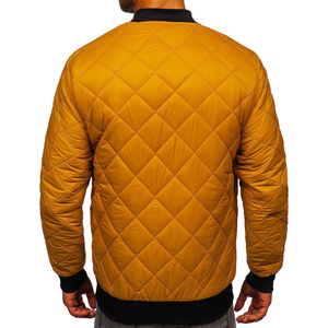 Chaqueta acolchada de invierno de alta calidad con cuello levantado para hombre, abrigo de burbujas con logotipo personalizado, diseño hinchado cómodo y cálido con servicio OEM - Product Image 3