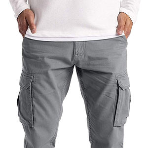 Pantalons pour hommes confortables de haute qualité, pantalons cargo lavés respirants anti-rides meilleurs pantalons cargo durables pour hommes - Product Image 4