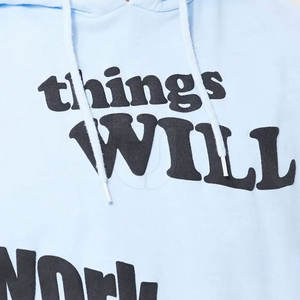 เสื้อสเวตเตอร์มีฮู้ดของผู้ชายผ้าฝ้าย100% มีฮู้ดพิมพ์ลายพัฟสีพื้นย้อมสีเรียบเพื่อความสบายในฤดูหนาว - Product Image 5