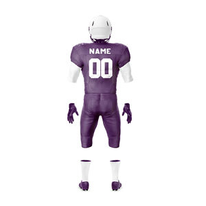 Conception professionnelle Uniforme de football américain personnalisé Fabricant OEM ODM Impression par sublimation Tissu respirant pour les équipes - Product Image 2