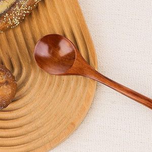 Artisan Aura Cucharas de madera portátiles Tenedores Juego Cubiertos para bodas y viajes para comer - Product Image 4