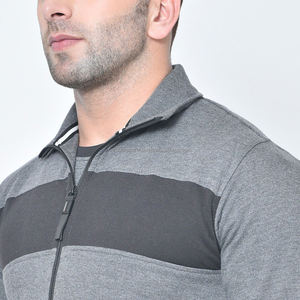 Nardon Apparel <b>Men's</b> Formal Winter Velvet Hoodie Loose Fleece Bomber <b>Jacket</b> - Product Image 5