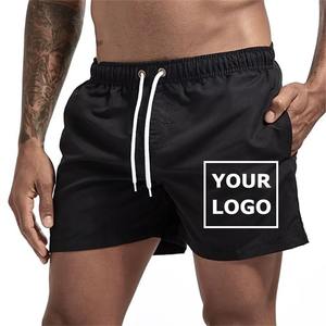 Shorts de sport pour hommes les plus vendus, en toile, taille mi-haute élastique, 100 % nylon écologique et imperméable - Product Image 3