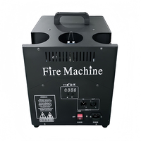 Projecteur de flamme à effets spéciaux GLITTERFIRE Triple Way 1-3m 6 canaux DMX512 IP65 Éclairage de scène pour spectacles et fêtes