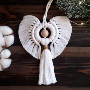 Rideau fait main en macramé à sublimation vierge pour tapisserie en macramé de salon de couloir extérieur - Product Image 3