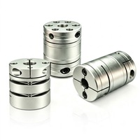 Accouplement de moteur servo CNC personnalisé OEM/ODM, à mâchoires, à diaphragme simple/double/triple et à arbre rigide/souple