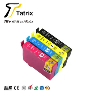 Tatrix 202XL 202 C13T02G14010 AVEC PUCE Premium Couleur Compatible Imprimante Jet D'encre Cartouche D'encre pour Epson XP-6000 XP-6001 XP-6005