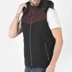 Precio al por mayor Pakistán Fabricante Puffer Chaleco Cremallera completa delantera Buena calidad Puffer Chaleco - Product Image 2