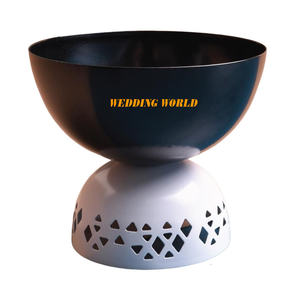 Bol à chocolat fini noir et blanc bol sucré fait main d'excellente qualité classique élégant nouveau bol à chocolat - Product Image 1