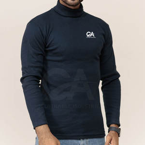 2025 pas cher prix léger hommes cou Jersey marque privée hommes cou Jersey grande taille hommes cou Jersey - Product Image 2