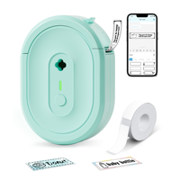 Mini Impresora Térmica Portátil de Etiquetas, Recargable y sin Tinta, para Organizar Frascos, Cajas de Almacenamiento y Etiquetas en el Hogar