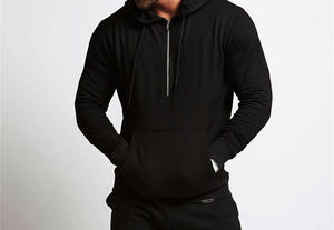 Unisex Vintage Hoodies 100% algodón personalizado liso pulóver con cuello con capucha y logotipo barato de impresión para los hombres - Product Image 5