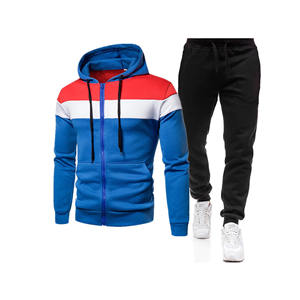 Ensembles de survêtements 2 pièces pour hommes, sweat à capuche, sweat-shirts à manches longues et pantalons, ensembles de jogger - Product Image 5