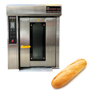 High Productivity Pizza <b>Oven</b> Iron Stainless Steel 430 8-Trays Rotary <b>Oven</b> With Altuntop Trolley <b>Oven</b> for <b>Baking</b> Made in Vietnam - Product Image 1
