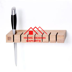 <b>Magnetic</b> Knife Holder for Home Hotel and Restaurant Use Wooden Knife Holder Wall Mounted Knife Holder Kitchen Accessories Wooden - Product Image 1