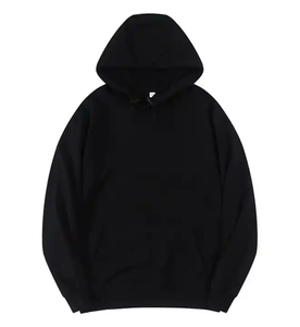 Personalizado liso pulóver sudaderas con capucha hombres mujeres Casual Streetwear 100% algodón polar impermeable varios colores de invierno logotipo bordado - Product Image 2
