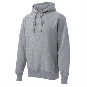 Sweats à capuche doublés 100% coton avec décoration de lettres brodées, teinture unie d'automne - Product Image 6
