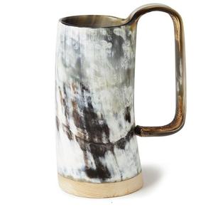 Tasse à boire de bière en corne de buffle avec gravure et conception personnalisée tasse à boire de bière en corne de boeuf avec logo personnalisé - Product Image 5