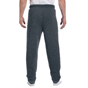 Nisar Sons Industry Men's Winter Fleece Drawstring Closure Polyester/Cotton Sherpa Lined Heavyweight Warm Sweatpants <b>Pants</b> - Product Image 3