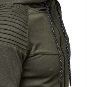 Vêtements de sport survêtements d'entraînement en polaire Gym Fitness Tech ensemble deux pièces pour hommes survêtement de jogging pour hommes - Product Image 3