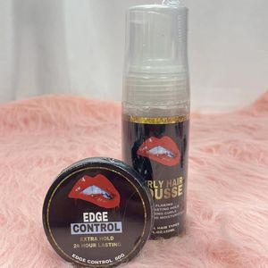 <span class=keywords><strong>Colle</strong></span> pour perruque, contrôle des bords, stylo de teinture pour cheveux, un ensemble, kit de perruque, étiquette privée, <span class=keywords><strong>colle</strong></span> pour dentelle, mousse, produits pour cheveux - Product Image 3