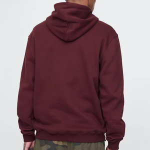 Hombres cordón en Blanco polar cuarto cremallera pulóver personalizado sudaderas con capucha logo Streetwear básico sudaderas con capucha Fitness invierno Sudadera con capucha - Product Image 6